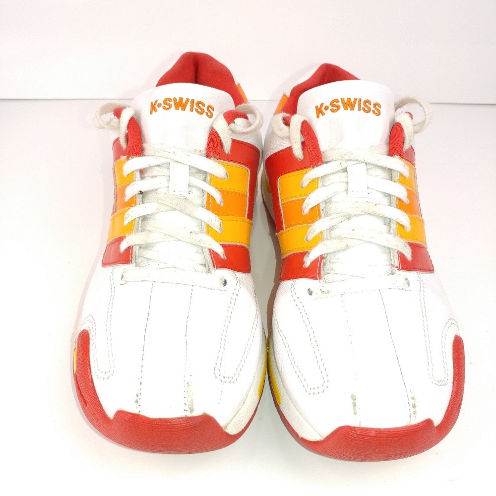 K·Swiss Rosny Orange & Yellow Shoes size 9